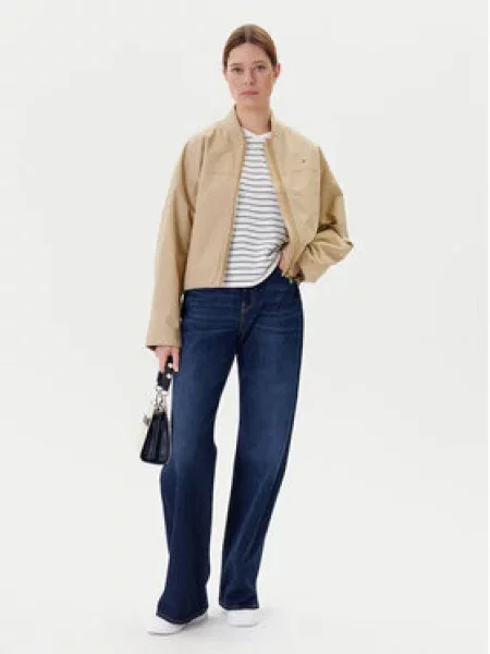 Bomber bunda Tommy Hilfiger béžová