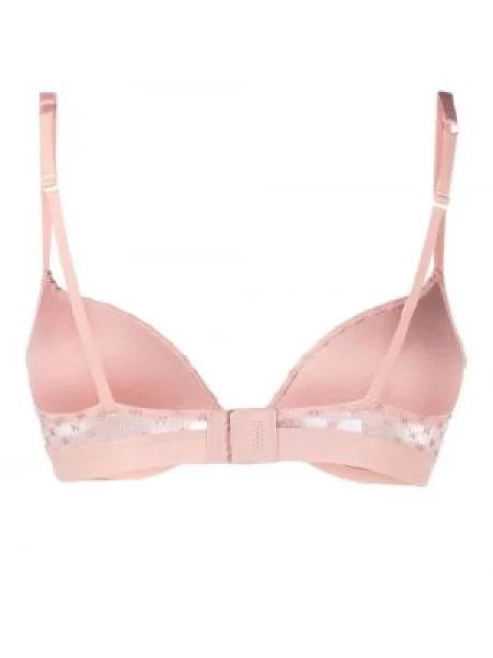 Siuvinėtas liemenėlė Wolford rožinė