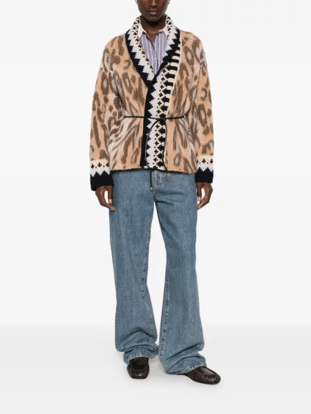 Cardigan Forte_forte cu imagine cu model leopard