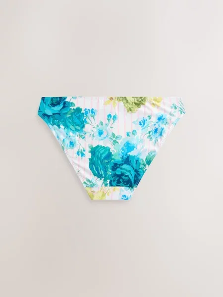 Next Bikinové nohavičky nebielená / azúrová / pastelovo / ružová žltá