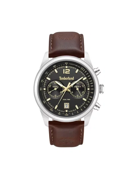 TIMBERLAND Analogové hodinky Duo-time watch Northbridge' hnědá