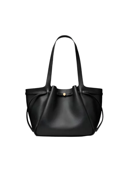 Shopperka Tory Burch skórzana czarna