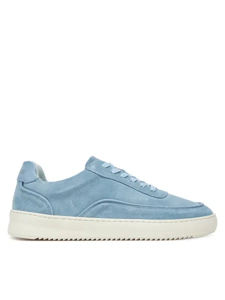 Велурени маратонки Filling Pieces Mondo Suede Lux синьо