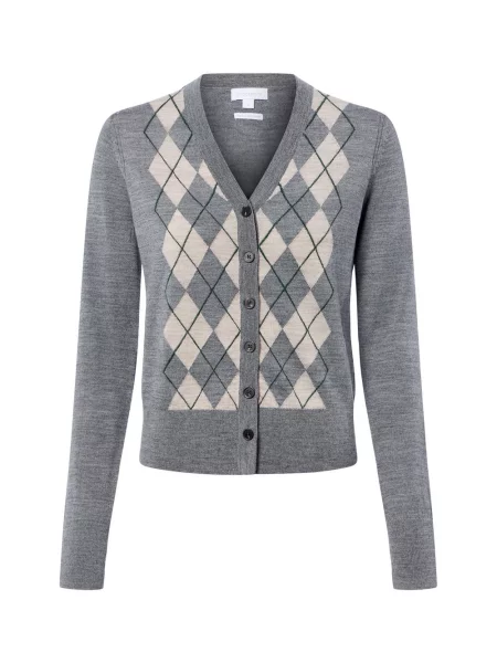 Brookshire sweter z wełny merynosowej Kobiety Wełna merino S szary