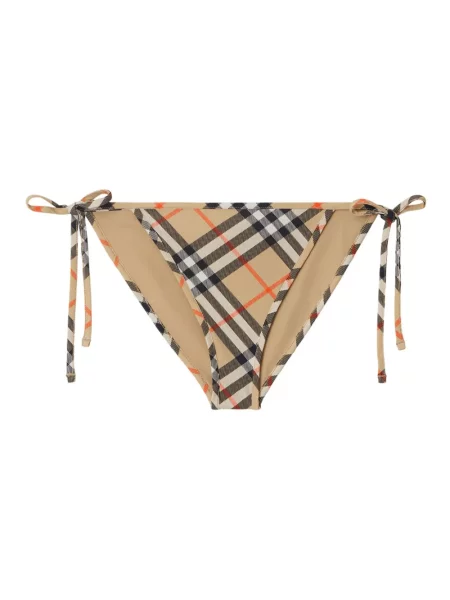 Bikini Burberry wiązany beżowy