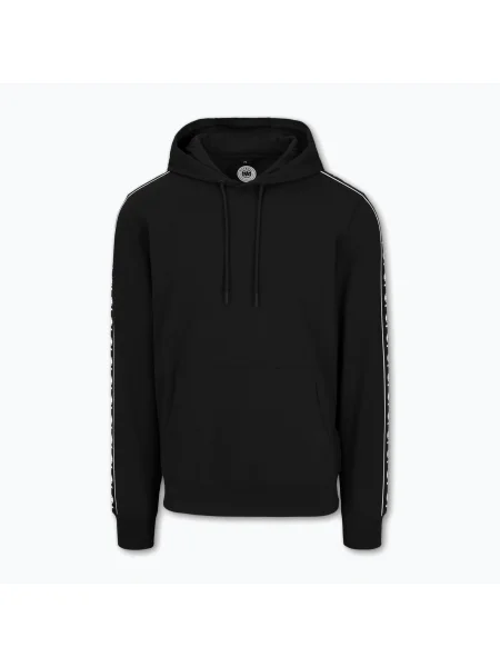 Tricou cu glugă pentru bărbați Pitbull Tape Nugget negru