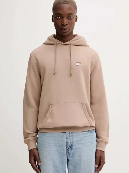 Tommy Jeans mikina hnedá
