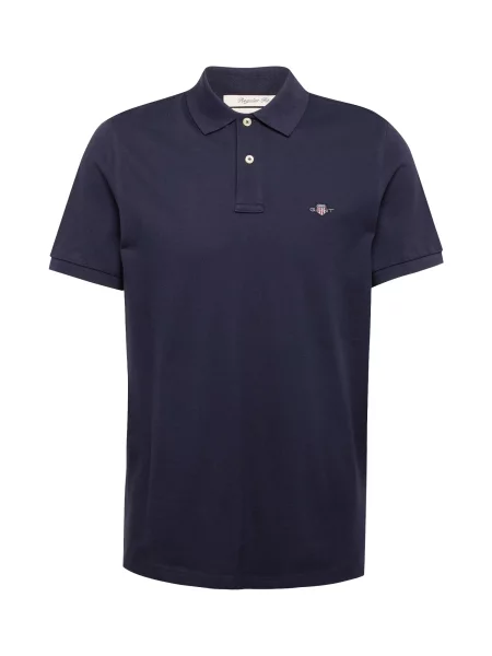 GANT Tricou bleumarin / roșu / argintiu alb