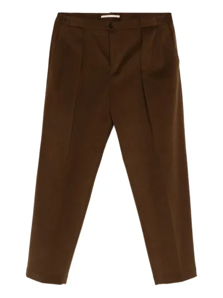 Pantaloni Briglia 1949 plisate maro