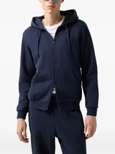 Hoodie Bogner Fire+ice με κέντημα μπλε