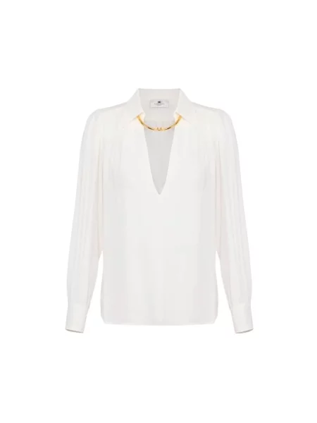 Bluzka Elisabetta Franchi biała