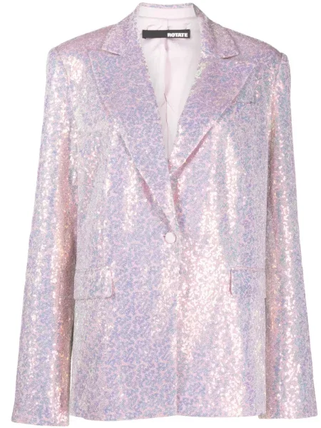 Sacou Rotate cu paiete roz