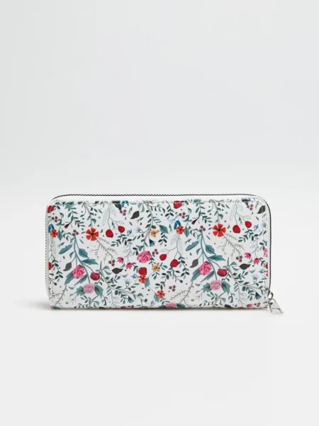 Portofel Marisse alb