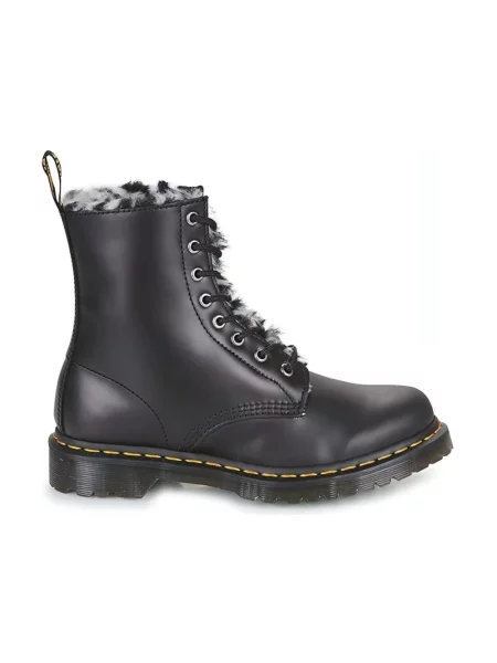 Botki Dr. Martens skórzane czarne