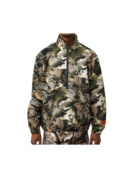 Kurtka Heron Preston w kamuflażu zielona