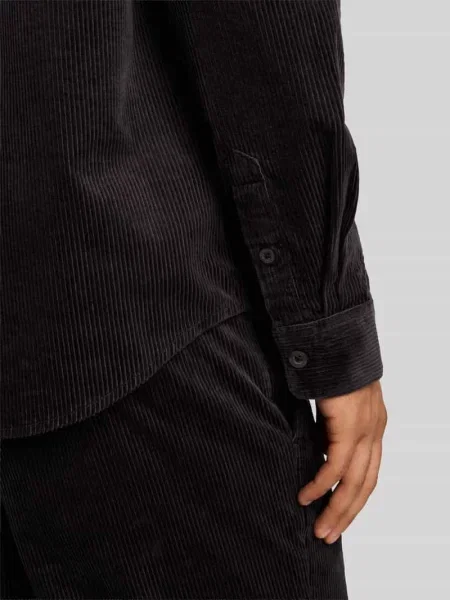 Koszula casualowa ze sztruksu z pełną listwą guzikową Tom Tailor Denim