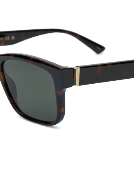 Okulary przeciwsłoneczne Gucci zielone