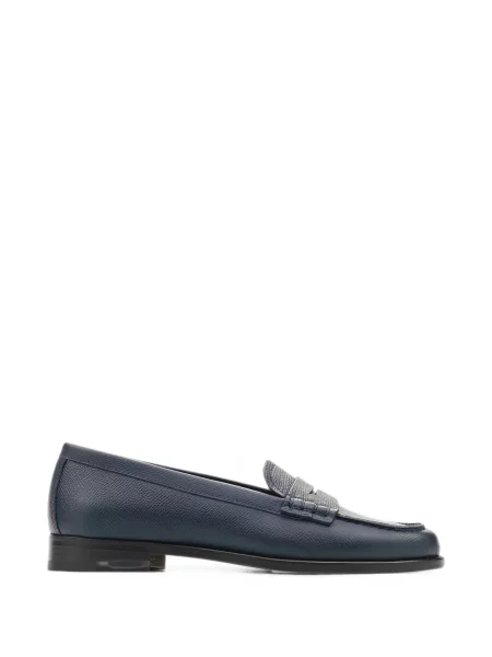 Pantofi loafer Lottusse din piele albastru