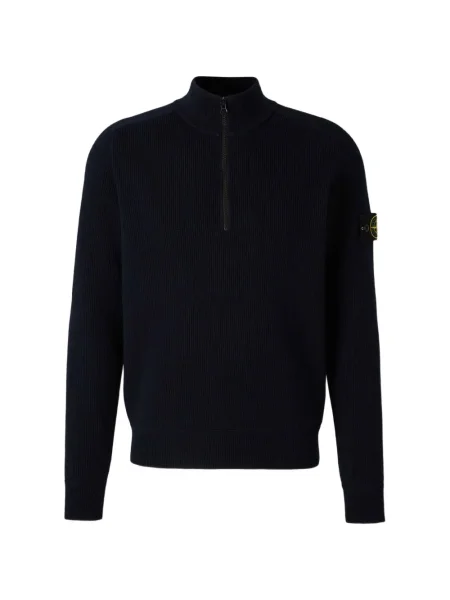 Pulover Stone Island cu strasuri albastru