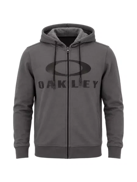 Hanorac cu glugă Oakley cu imagine gri