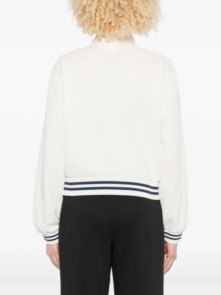 Geacă New Balance cu broderie argintiu