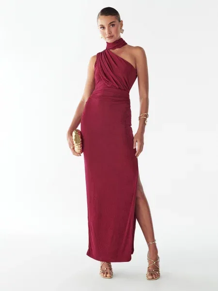 BWLDR Rochie de seară Annie închis roz
