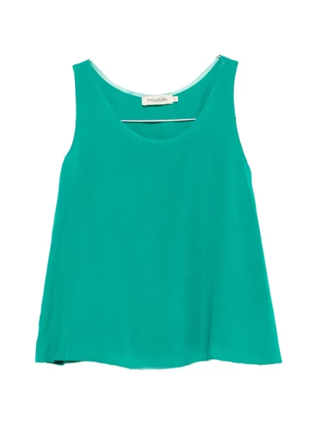 Bluză Moutaki fără mâneci verde