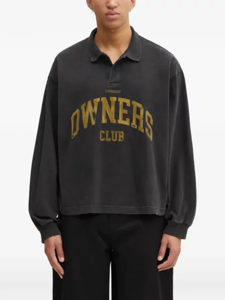 Tricou polo Represent negru