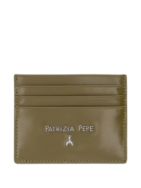 Portofel Patrizia Pepe cu autograf verde