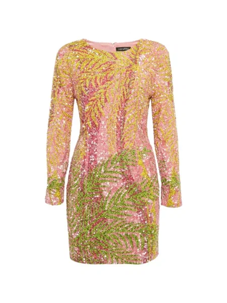 Rochie mini Retrofete de costum roz