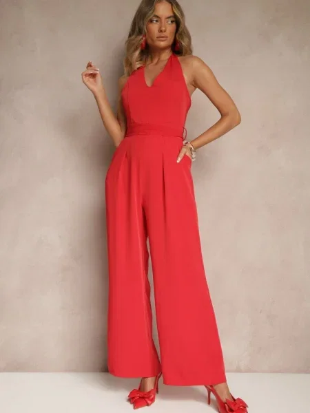 Salopetă Malisena roșie