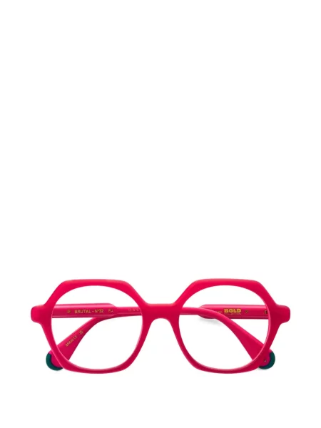 Ochelari de soare Etnia Barcelona cu imprimeu geometric roz