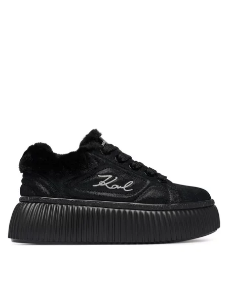 Sneakersy KARL LAGERFELD czarne