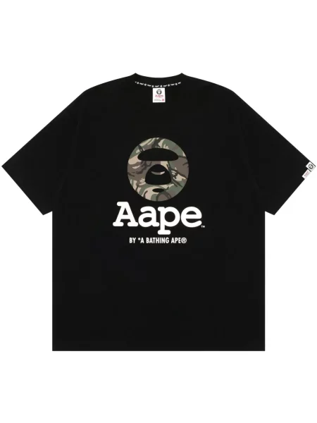 Tricou Aape By A Bathing Ape cu imagine negru