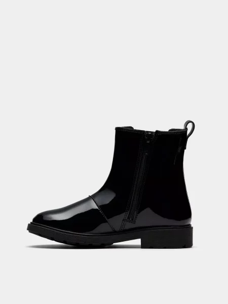 Шкіряні Дитячі Челсі Clarks чорний