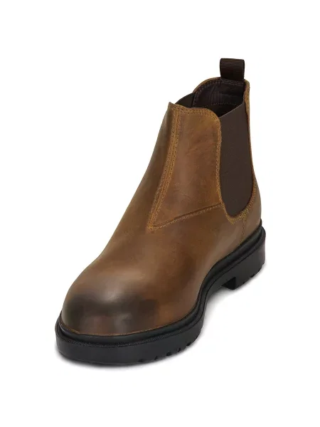 Pantofi Geox din piele maro