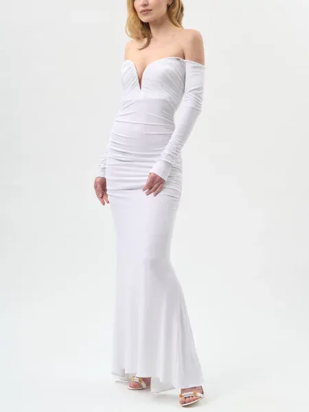 Платье Elisabetta Franchi белое
