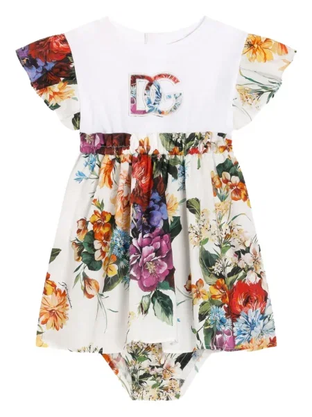 Sukienka dziecięca Dolce And Gabbana biała
