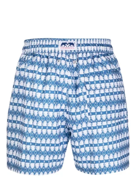 Kupaće gaće Love Brand & Co. s printom plava
