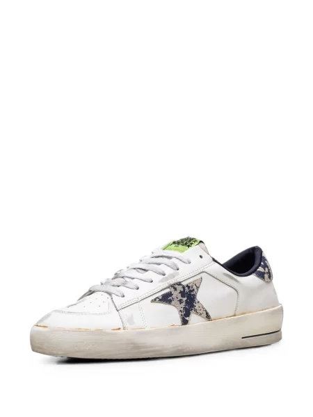 Маратонки Golden Goose Stardan с протрити краища бяло