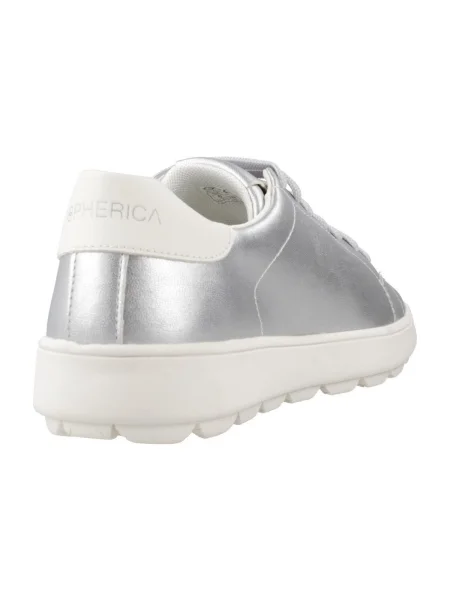 Pantofi Geox argintiu