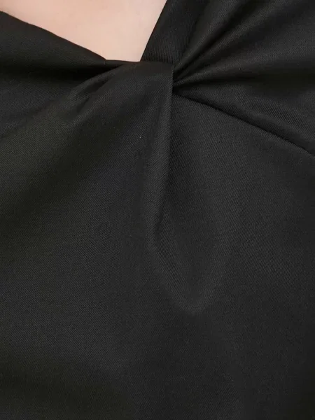 Rochie maxi Trussardi lungă de costum negru