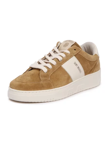 Sneakersy Saint Sneakers zamszowe trekkingowe brązowe