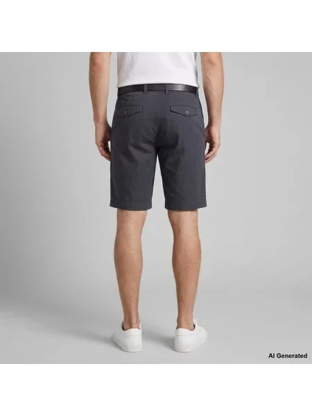 Pantaloni chino Guess albastru