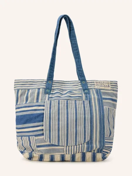 Rrl Torba Shopper blau granatowa