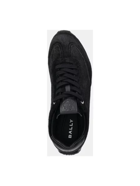 Sneakersy Bally skórzane czarne