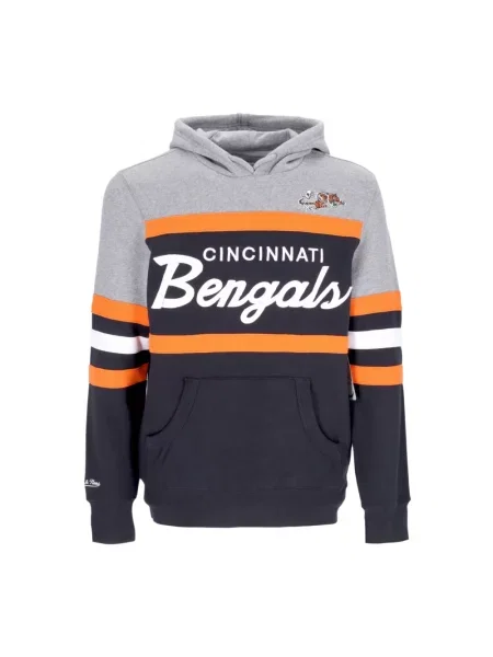 Bluza z kapturem Mitchell & Ness z kapturem czarna