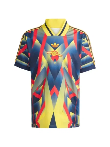 Cămașă Adidas din jerseu albastru