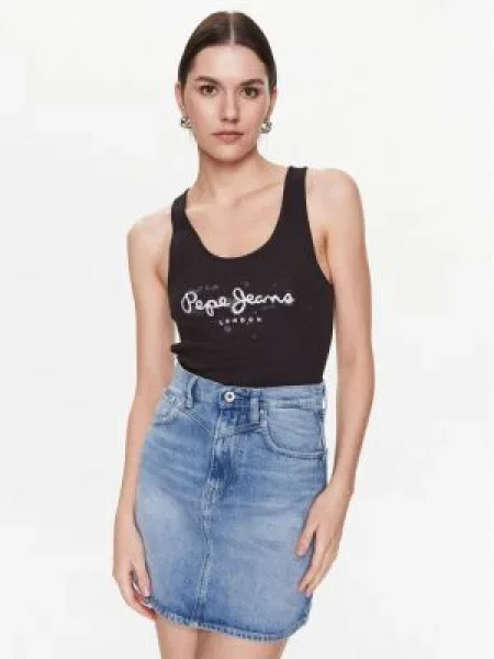 Top Pepe Jeans negru