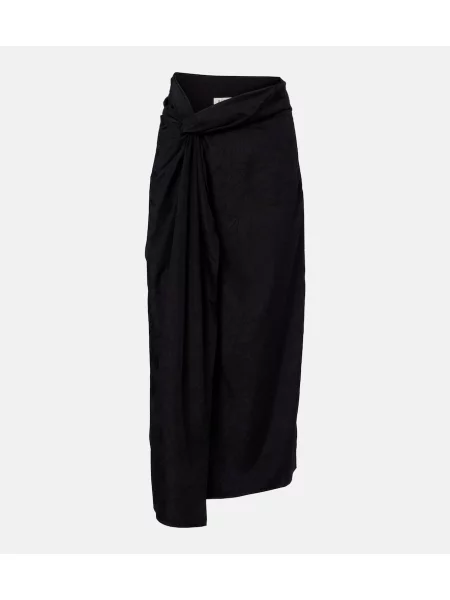 Fustă midi Róhe negru